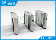 High Speed Electronic Turnstile Gates Fingerprint Access Control System For Hotel