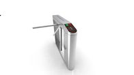 SUS316 IP54 Access Control Tripod Turnstile With Card Reader