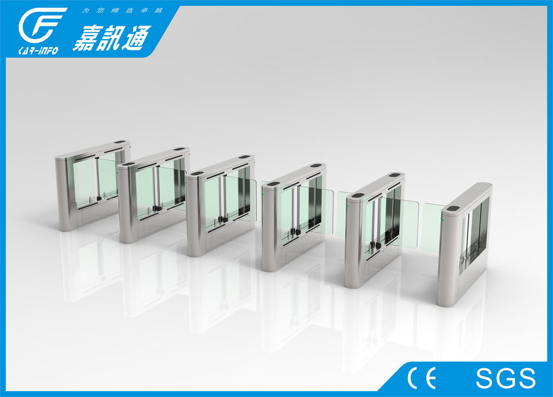 Commercial Automatic Speed Electronic Turnstile Gates For Bank Access Control