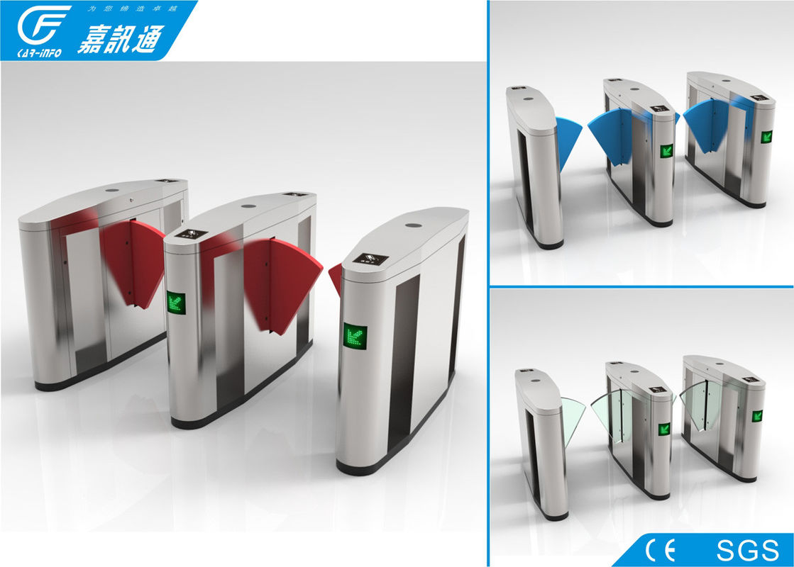Outdoor Turnstile Security Systems , Comercial Building Electronic Turnstile Gates