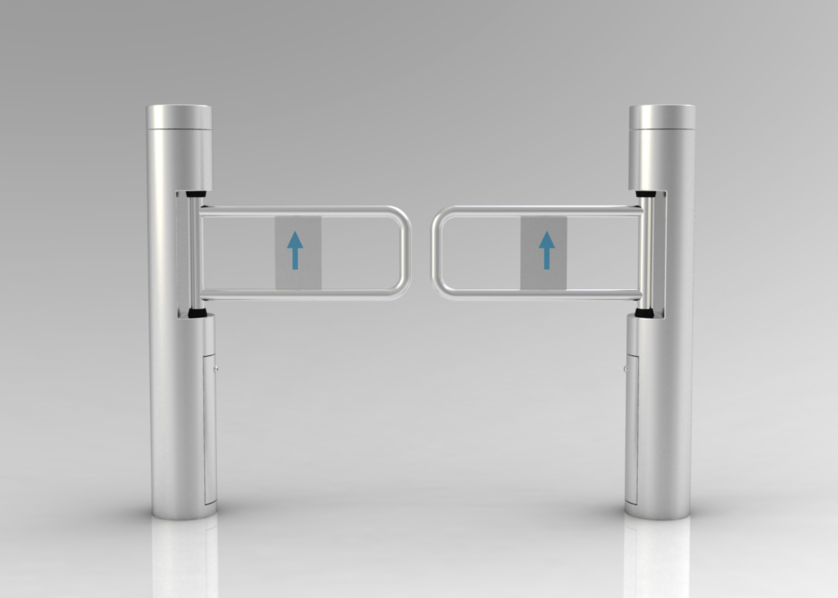 Commercial Access Control Barriers And Gates , Turnstile Security Doors