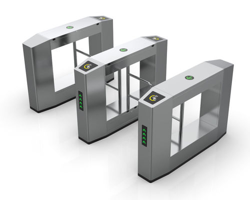 Sophisticated Electronic Turnstile Gates 30-40 Persons / Min Flap Barrier