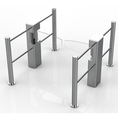 Face Recognition Access Control Turnstile IP54 Rotating Swing Gate