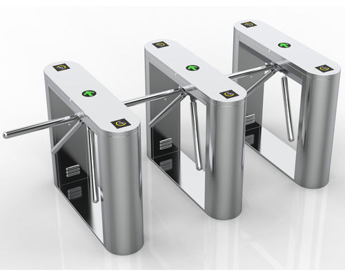 Ticket Checking Tripod Turnstile Gate Entrance 30-40 People/Min RS232 Interface