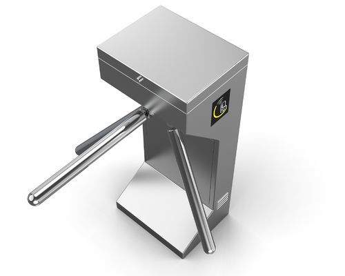 Entrance Barrier Tripod Turnstile Gate Access Control With Brushless DC Motor