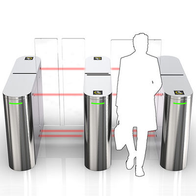 Access Control Half Height Turnstile Gate With Face Recognition Secure