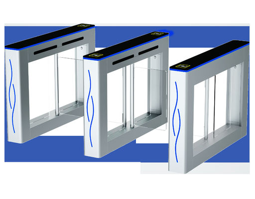 High Security IP54 Speed Gate Turnstile RS485/TCP/IP Electronic Turnstile Gates