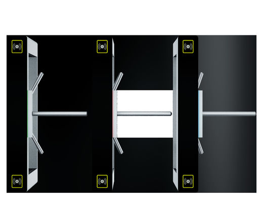 Flexible And Reliable 100W Electronic Swing Turnstile Gate With Frequency 50/60Hz