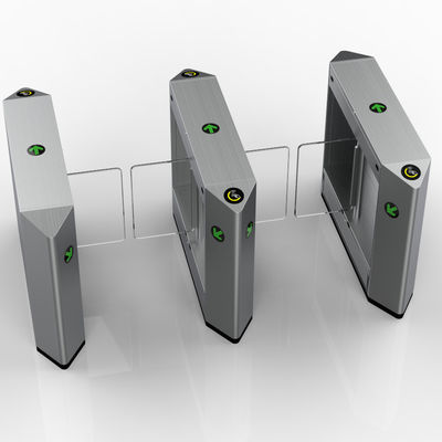Anti Tailgating Stainless Steel Turnstile Gate with RS485/TCP/IP Control