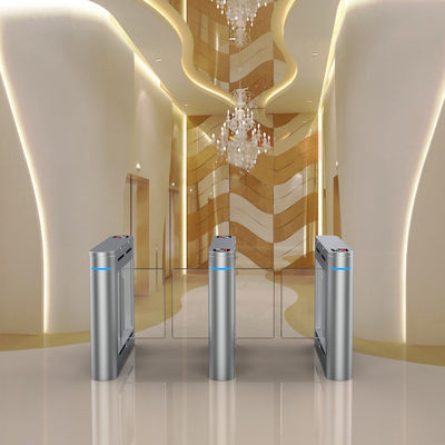 SUS304 Electronic Turnstile Gates with Button/IC Card/RFID Card Modes Access Control