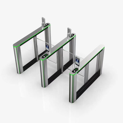 Stainless Steel 304 Swing Turnstile Gates 30-40 Persons/min Barrier 100W Power