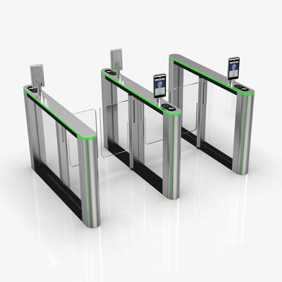 Stainless Steel 304 Swing Turnstile Gates 30-40 Persons/min Barrier 100W Power