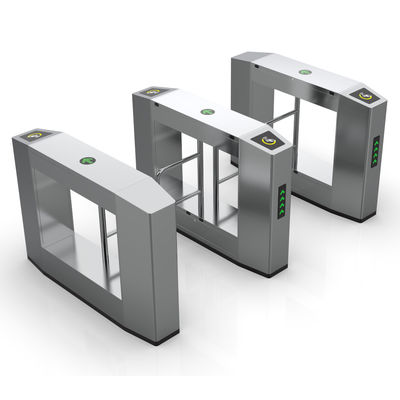 High Speed Indoor/Outdoor Turnstile Swing Gate 1.5s Closing Time 600mm Passage