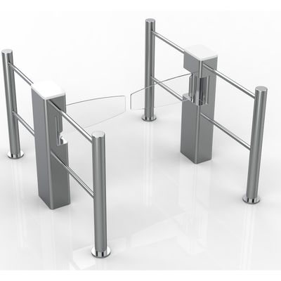 1.5s Stainless Steel Swing Turnstile Gate IP54 Protection with RS485/TCP/IP Communication interface