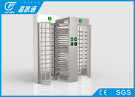 Stainless Steel Full height Security Turnstile for BRT bus railway station entrance control