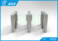 access control system gate card reader flap turnstile for gym for residential entrance