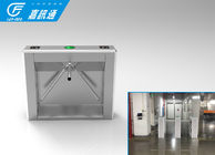 110V Autoamtic Card Reader Tripod Access System , Airports Stainless Steel Turnstiles