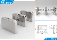 Double Safe Industrial Turnstile For Factory , React Quickly Single Turnstile
