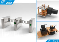 Biometric Entrance Gate Security Systems , Durable Turnstile Barrier Gate