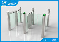 React Quickly Stainless Steel Turnstiles Bi - Direction System Long Service Life