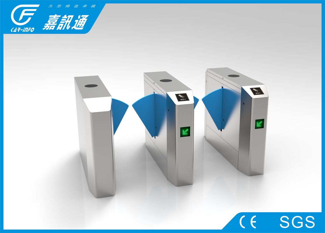 Blue Wings Flap Gate Barrier Led Indicator Light 3000000 Cycles For Subway Station