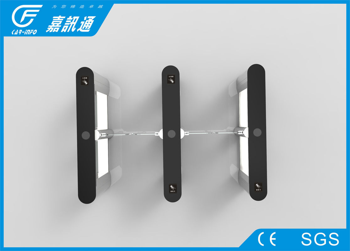 React Quickly Entrance Barrier Systems , Automatic Security Gate Card Reader
