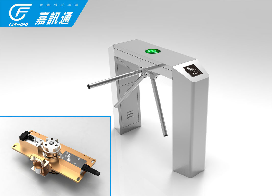 Rfid Card Reader Office Security Gates , Museum Access Control Turnstile Gate